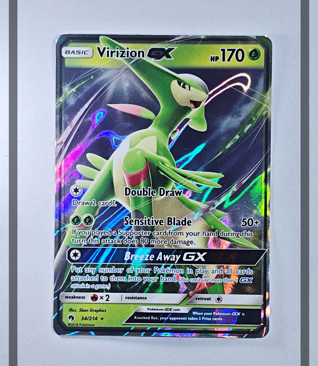 Virizion Gx 34/214 LOT Pokemon ENG-NM
