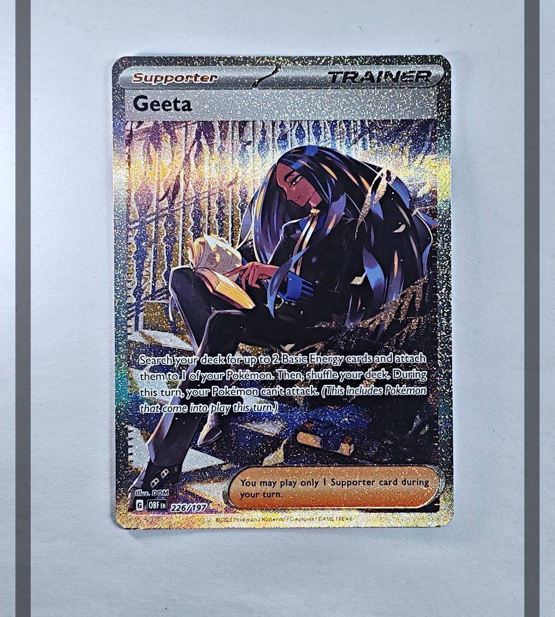 Geeta 226/197 OBF Pokemon ENG-NM