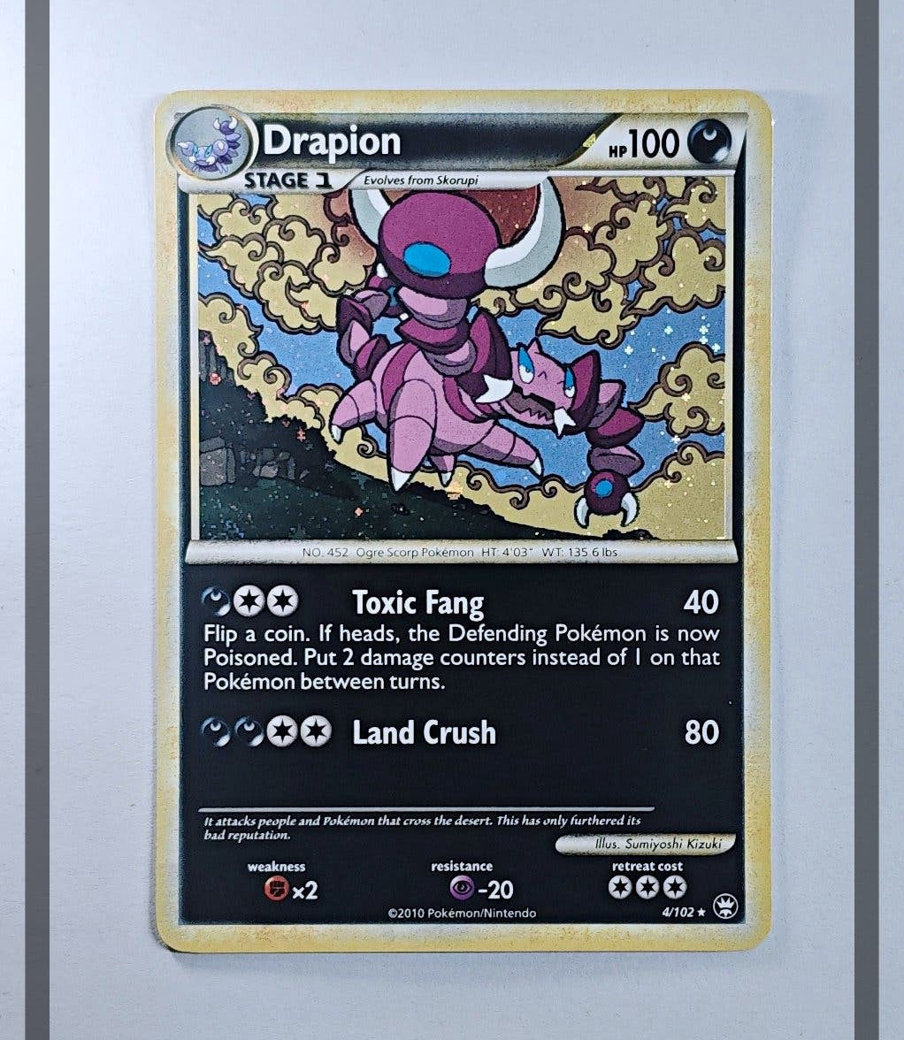 Drapion 4/102 TM Pokemon ENG-NM
