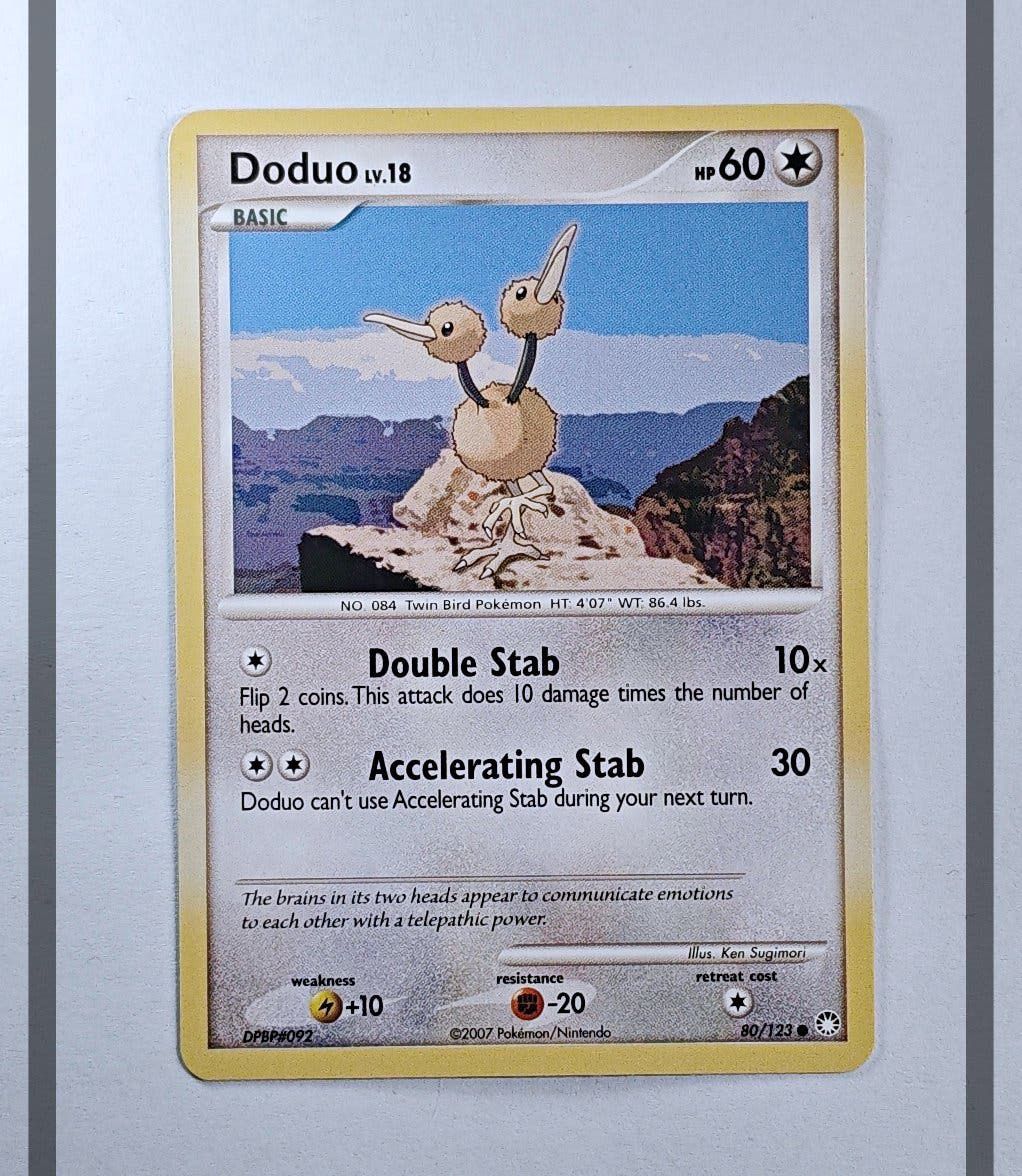 Doduo Lv.18 80/123 MT Pokemon ENG-NM