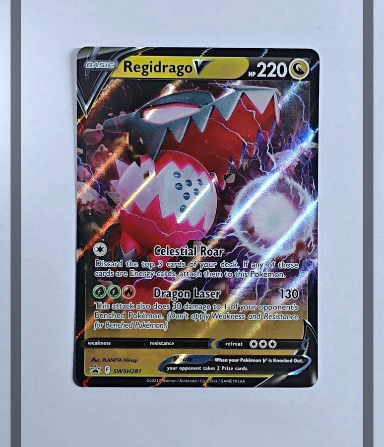 Regidrago V SWSH281 Promo Pokemon ENG-NM