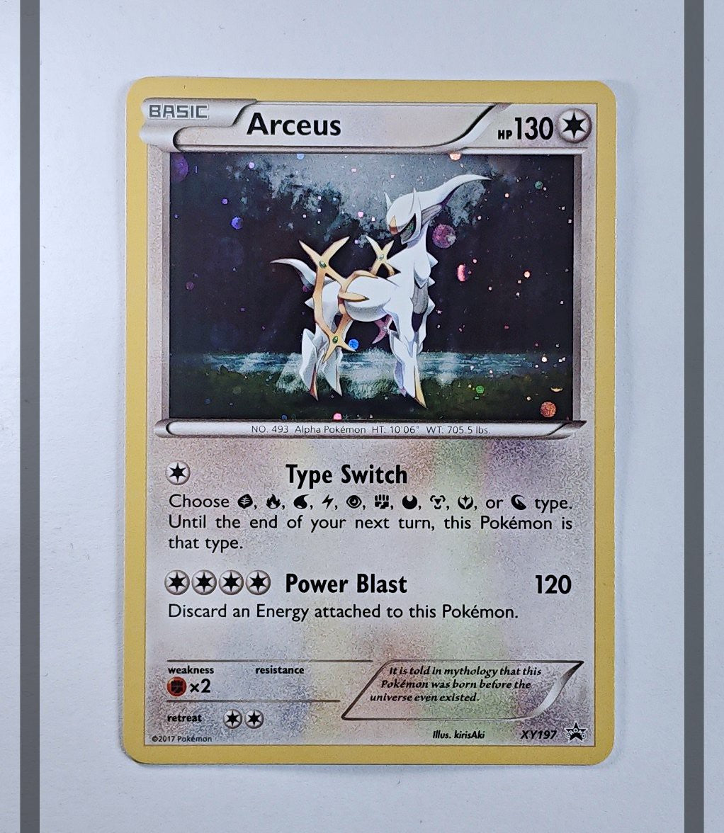 Arceus XY197 Promo Pokemon ENG-NM