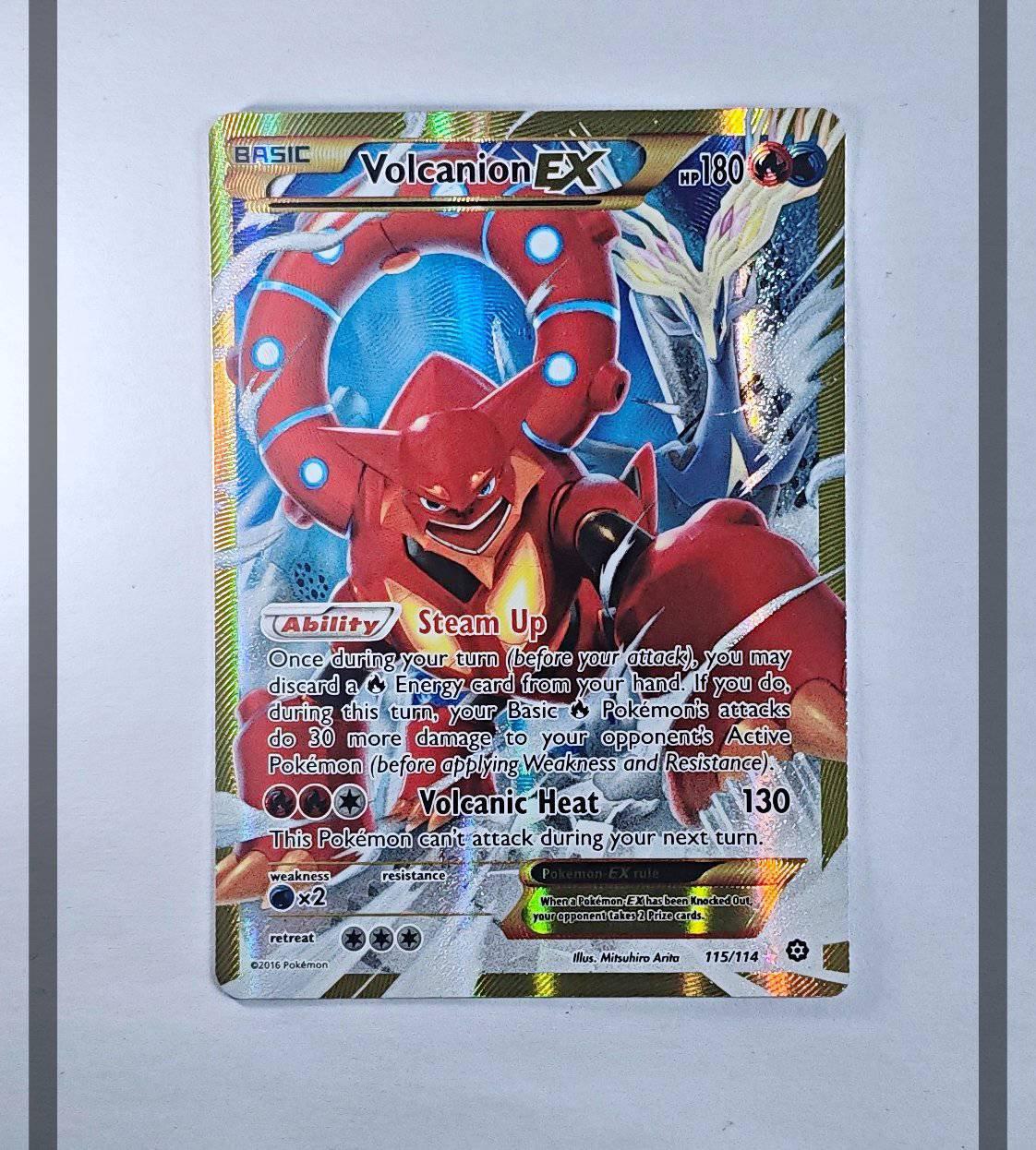 Volcanion Ex 115/114 STS Pokemon ENG-NM