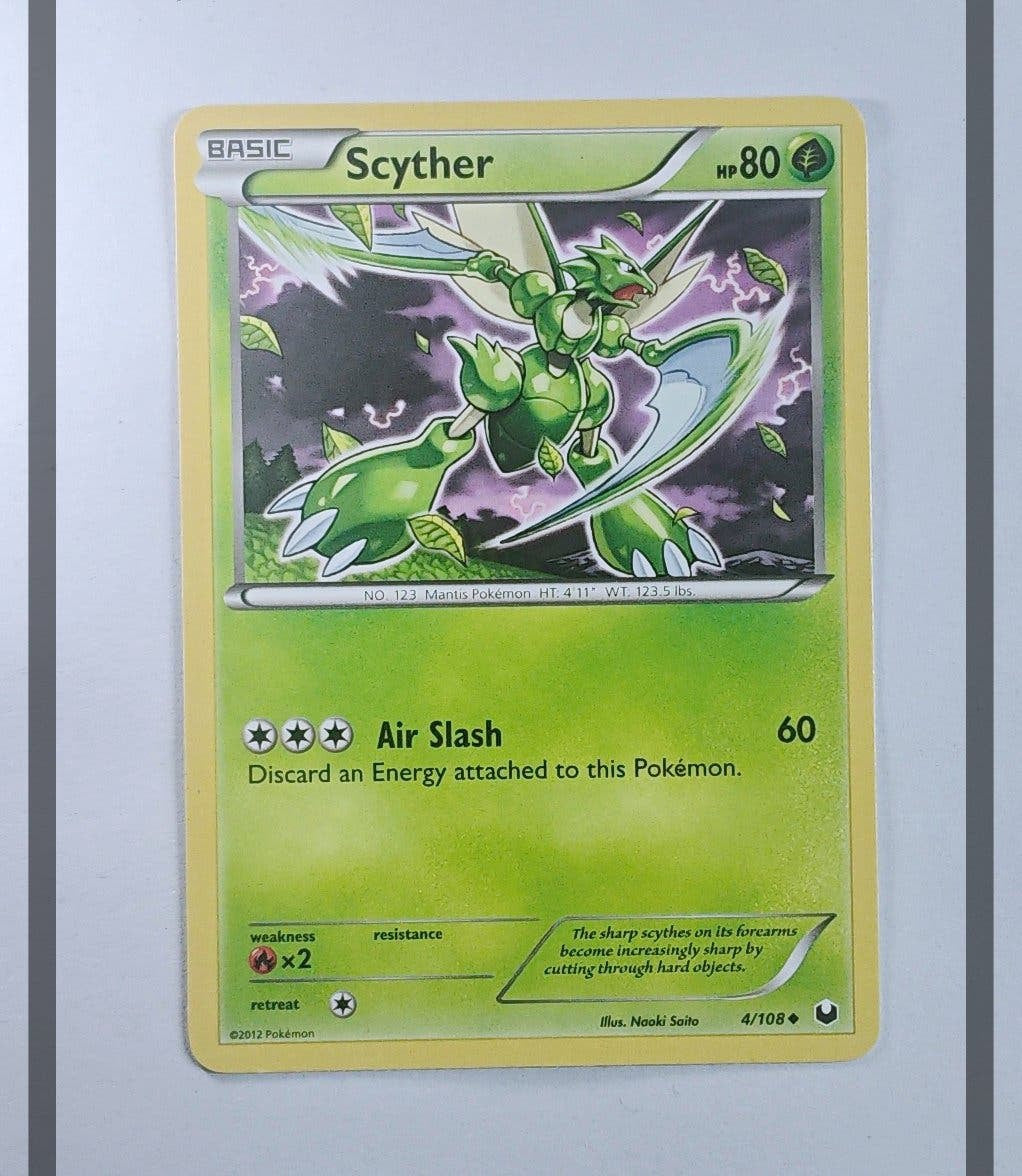 Scyther 4/108 DEX Pokemon ENG-NM