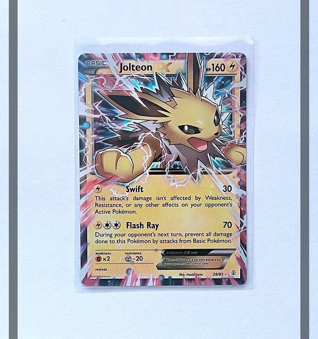 Jolteon Ex 28/83 GEN Pokemon ENG-NM