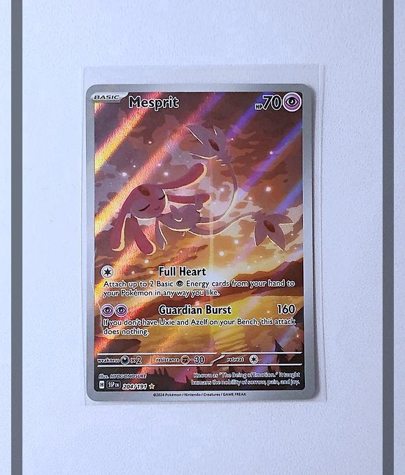 Mesprit 204/191 SSP Pokemon ENG-NM