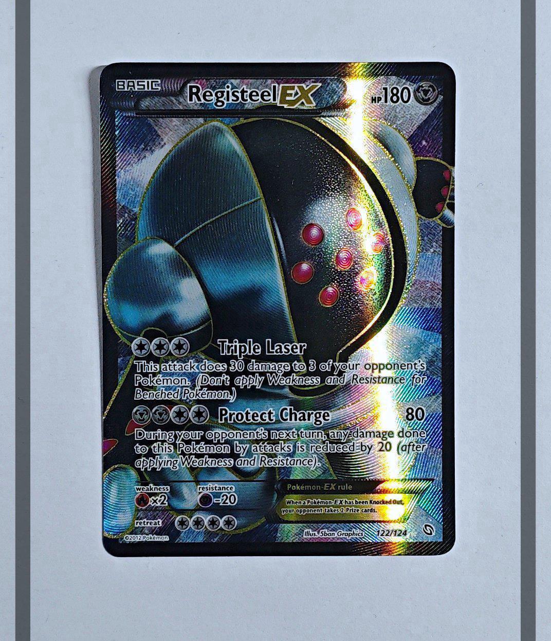 Registeel Ex 122/124 DRX Pokemon ENG-NM