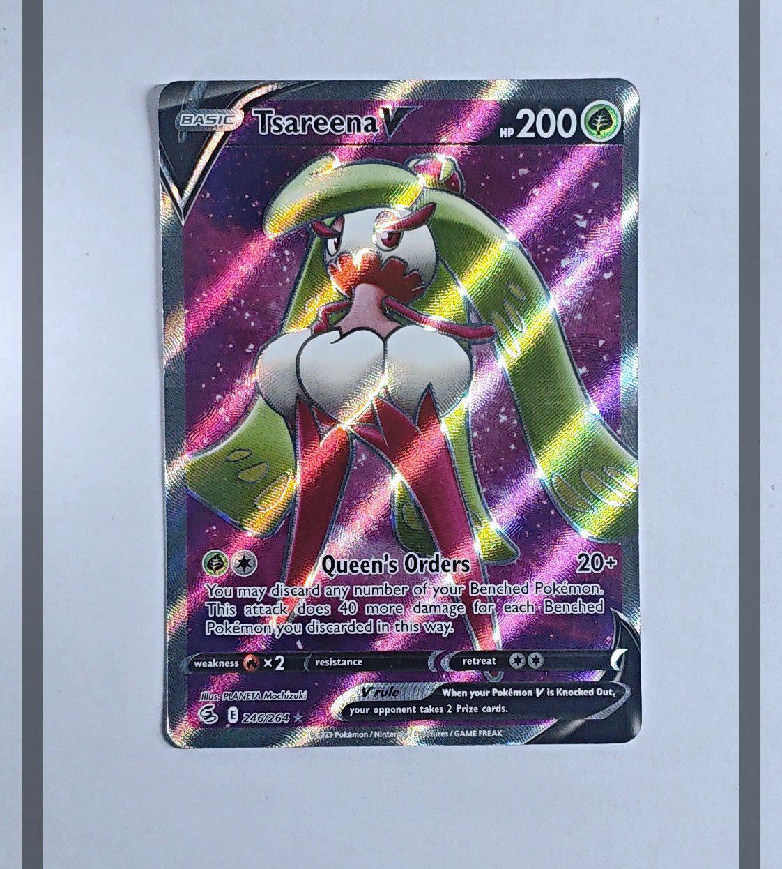 Tsareena V 246/264 FST Pokemon ENG-NM
