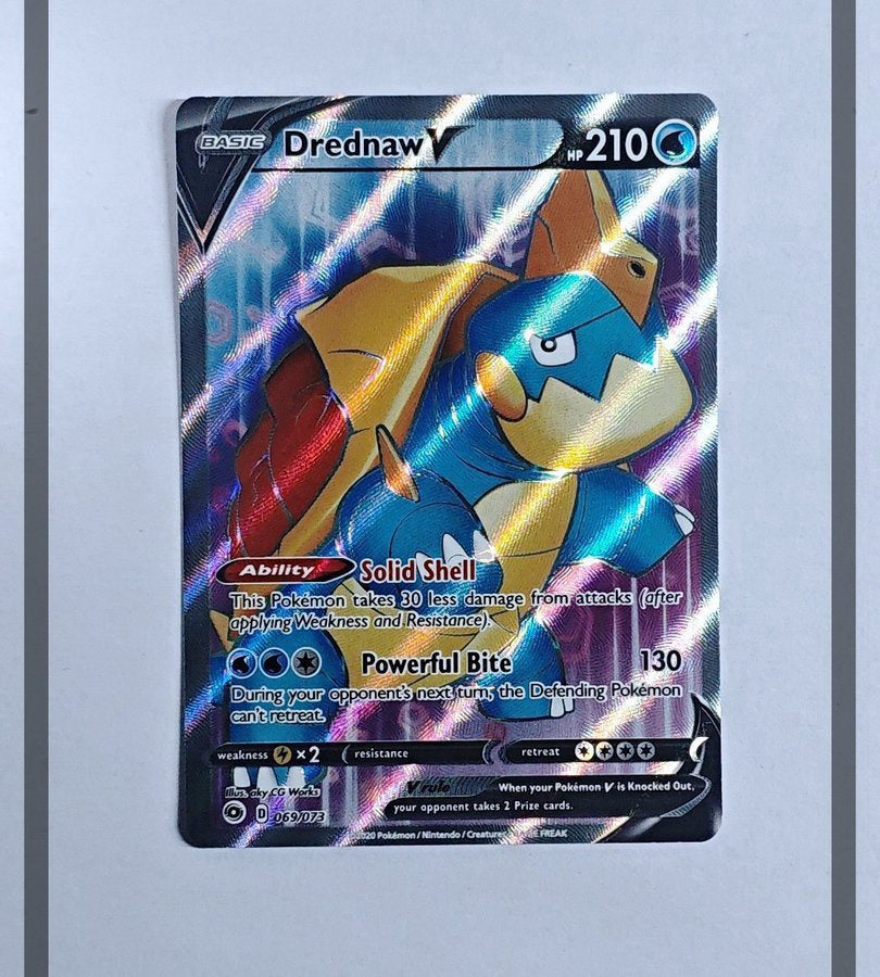 Drednaw V 069/073 CPA Pokemon ENG-NM