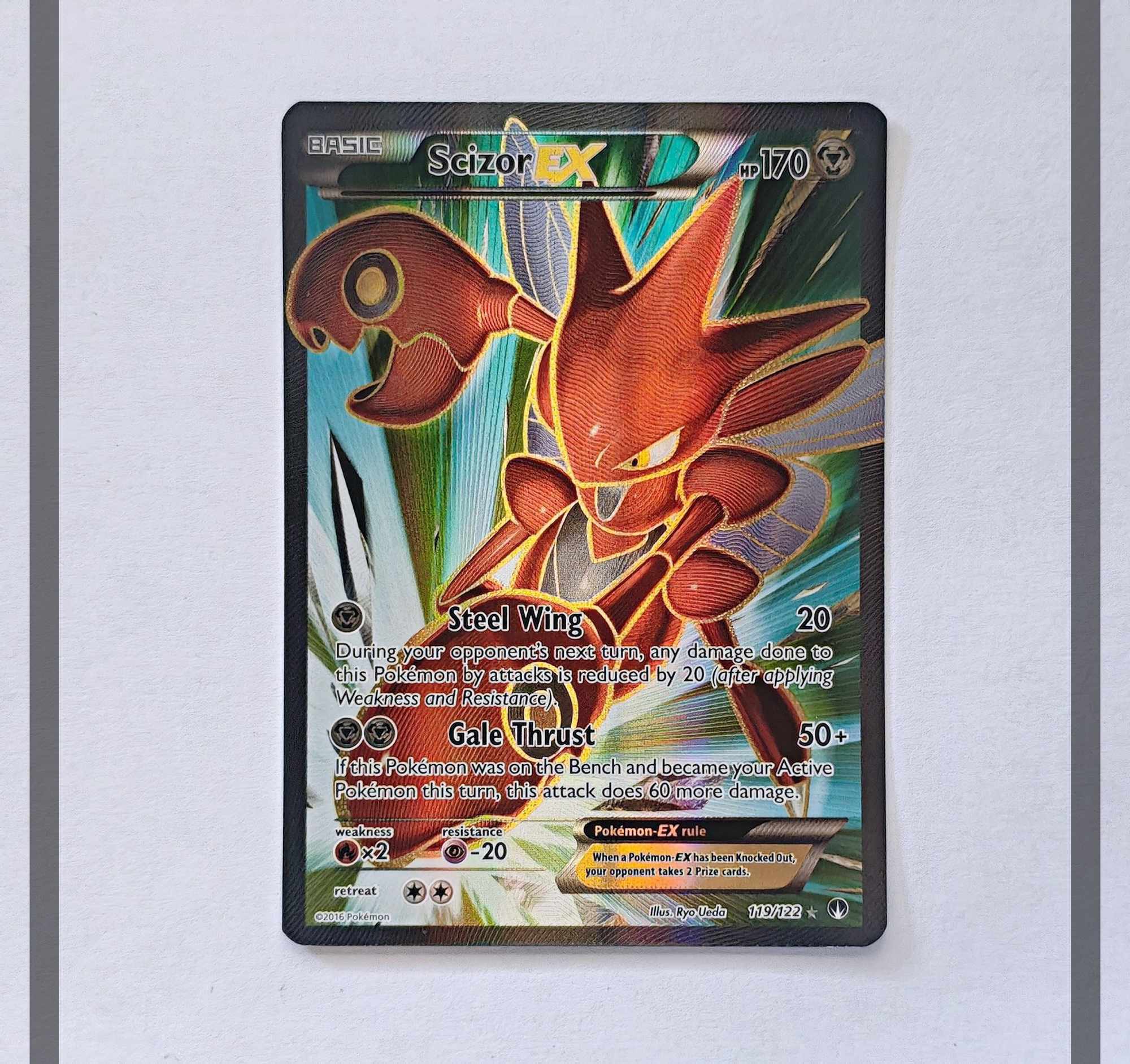 Scizor Ex 119/122 BKP Pokemon ENG-NM