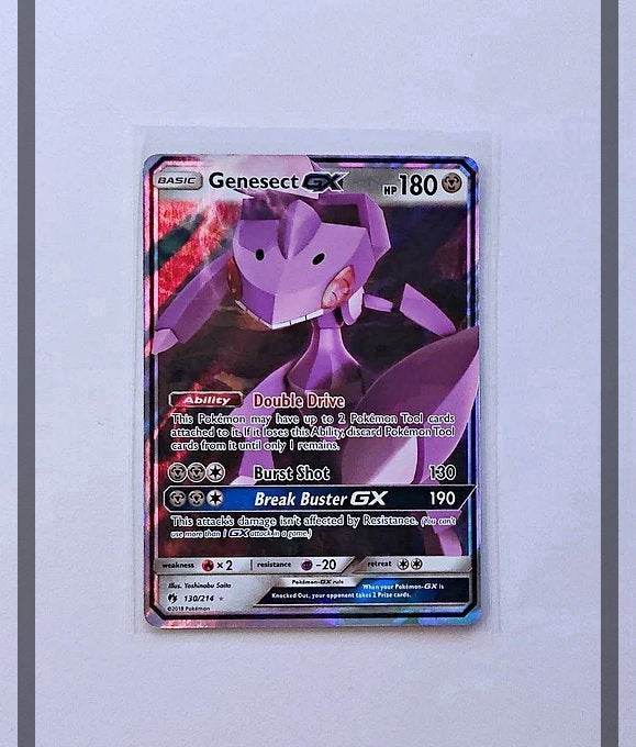 Genesect Gx 130/214 LOT Pokemon ENG-NM