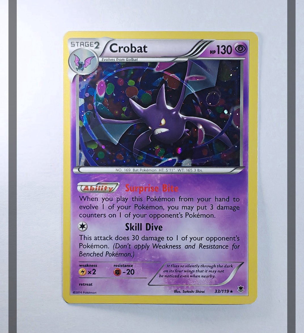 Crobat 33/119 PHF Pokemon ENG-NM