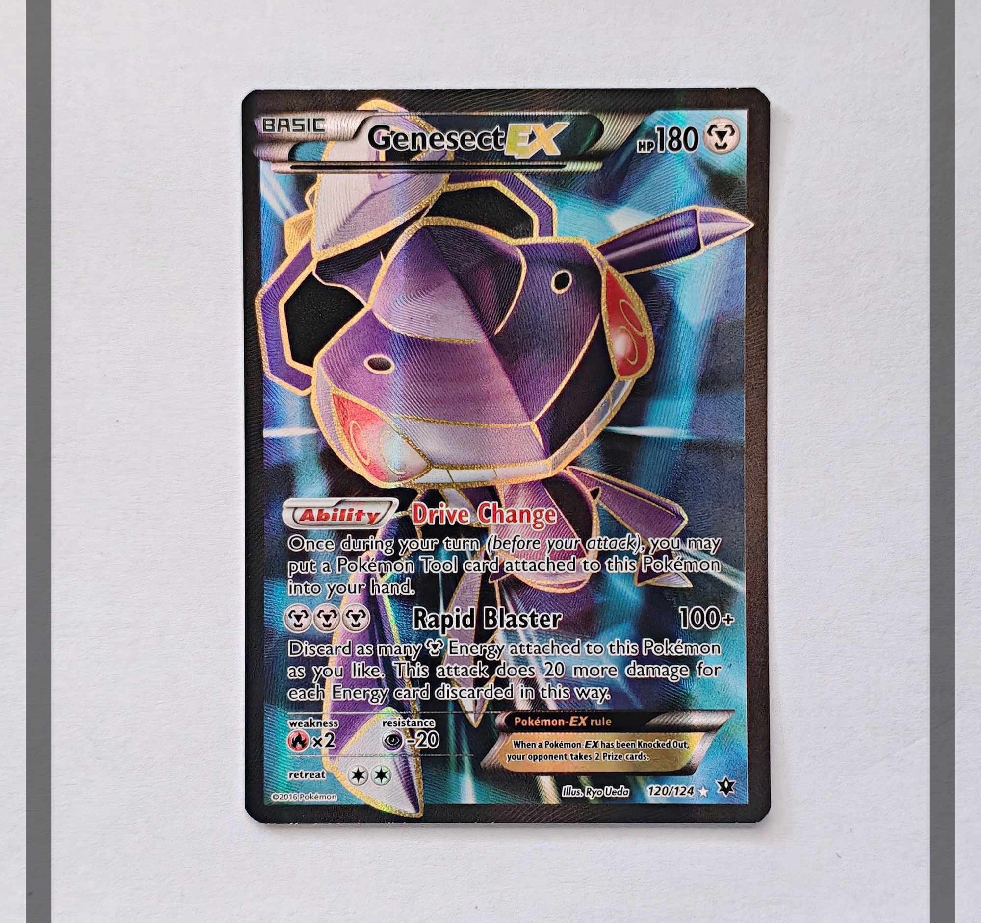 Genesect Ex 120/124 FCO Pokemon ENG-NM