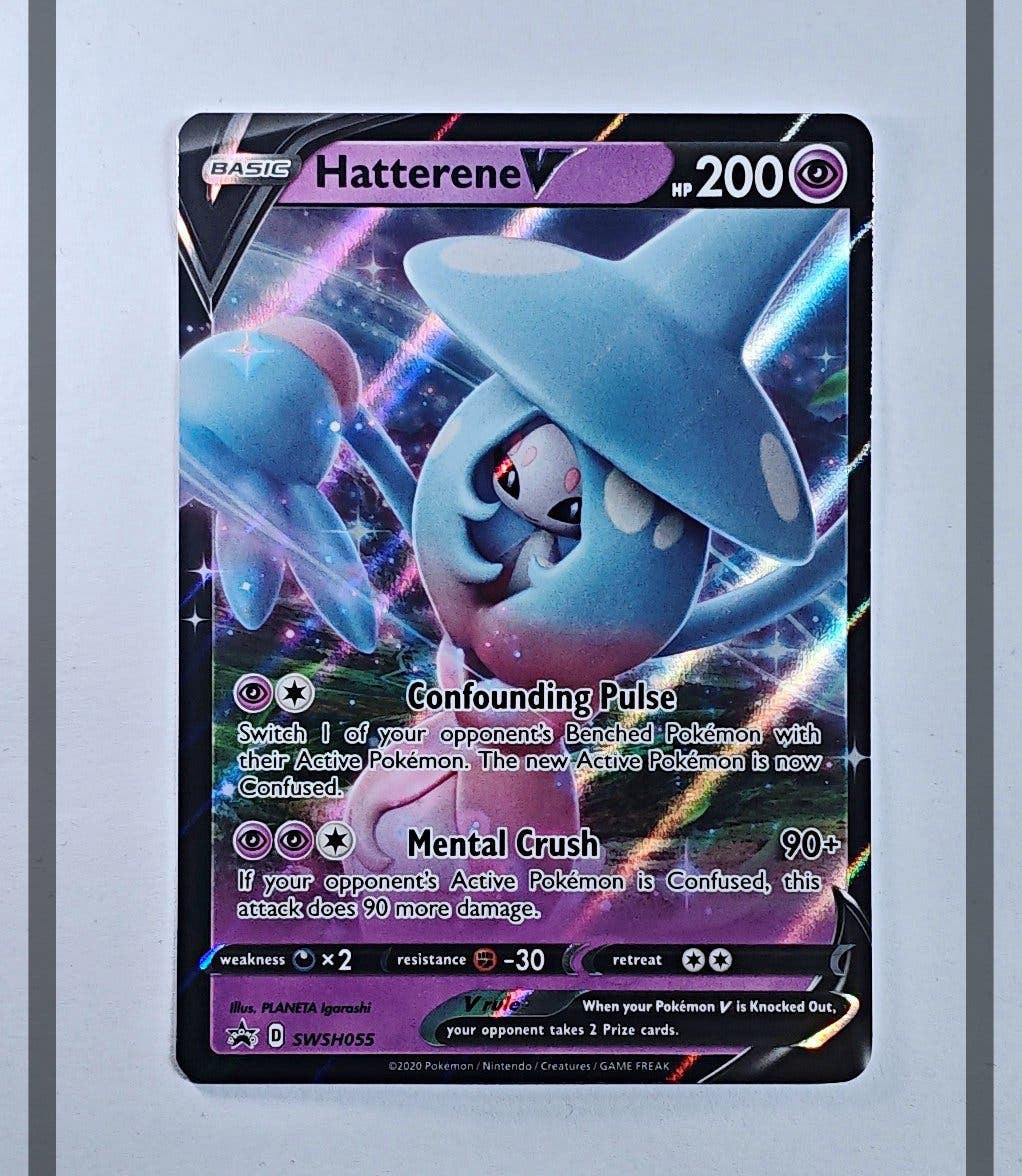 Hatterene V SWSH055 Promo Pokemon ENG-NM