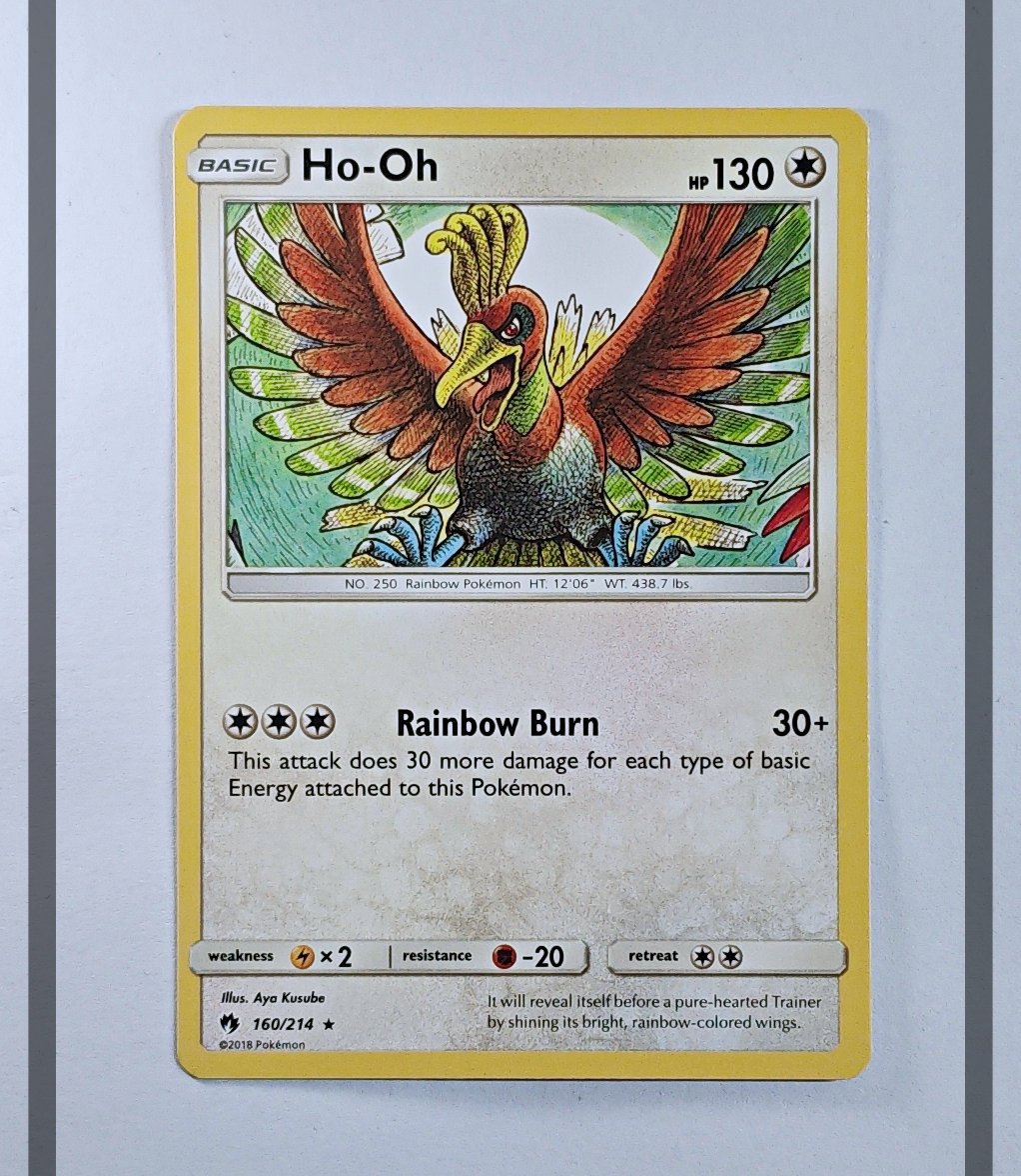 Ho-Oh 160/214 LOT Pokemon ENG-NM