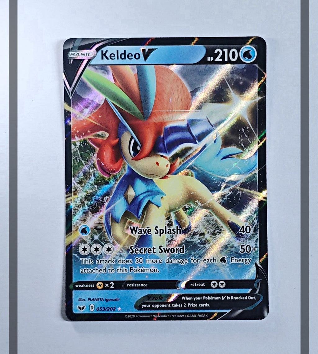 Keldeo V 053/202 SSH Pokemon ENG-NM
