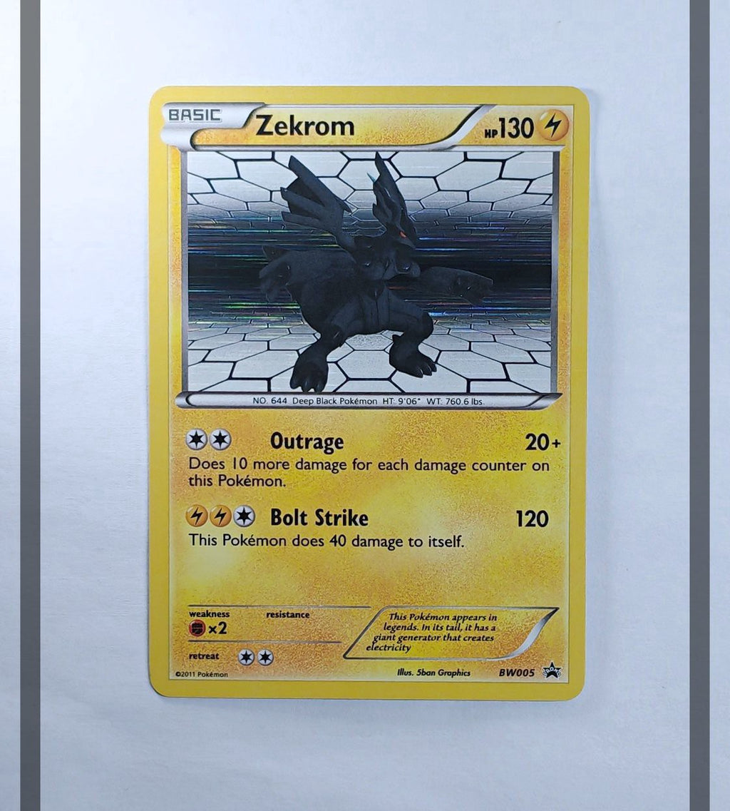 Zekrom BW005 Promo Pokemon ENG-NM