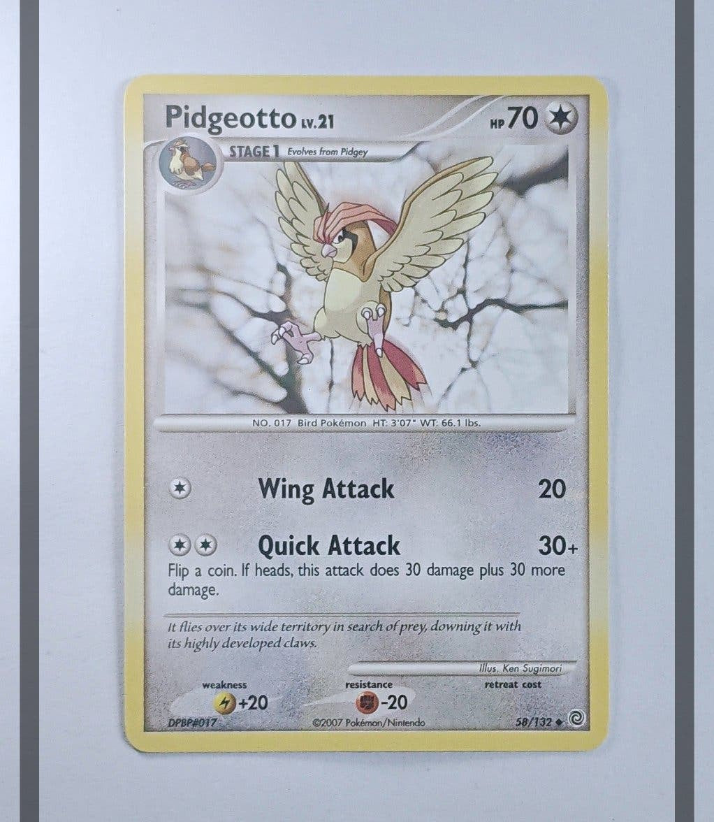 Pidgeotto Lv.21 58/132 SW Pokemon ENG-NM