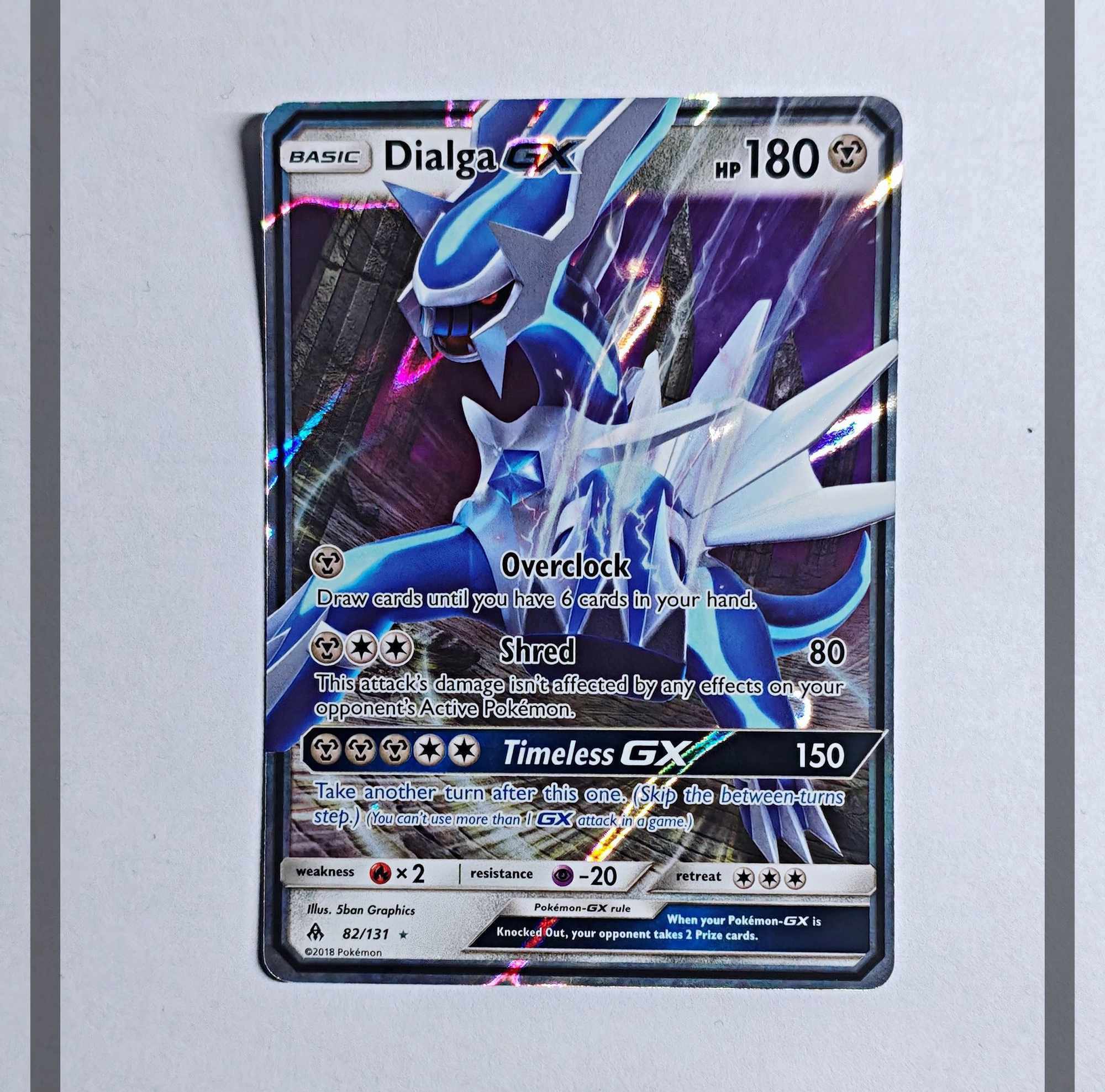 Dialga Gx 82/131 FLI Pokemon ENG-NM