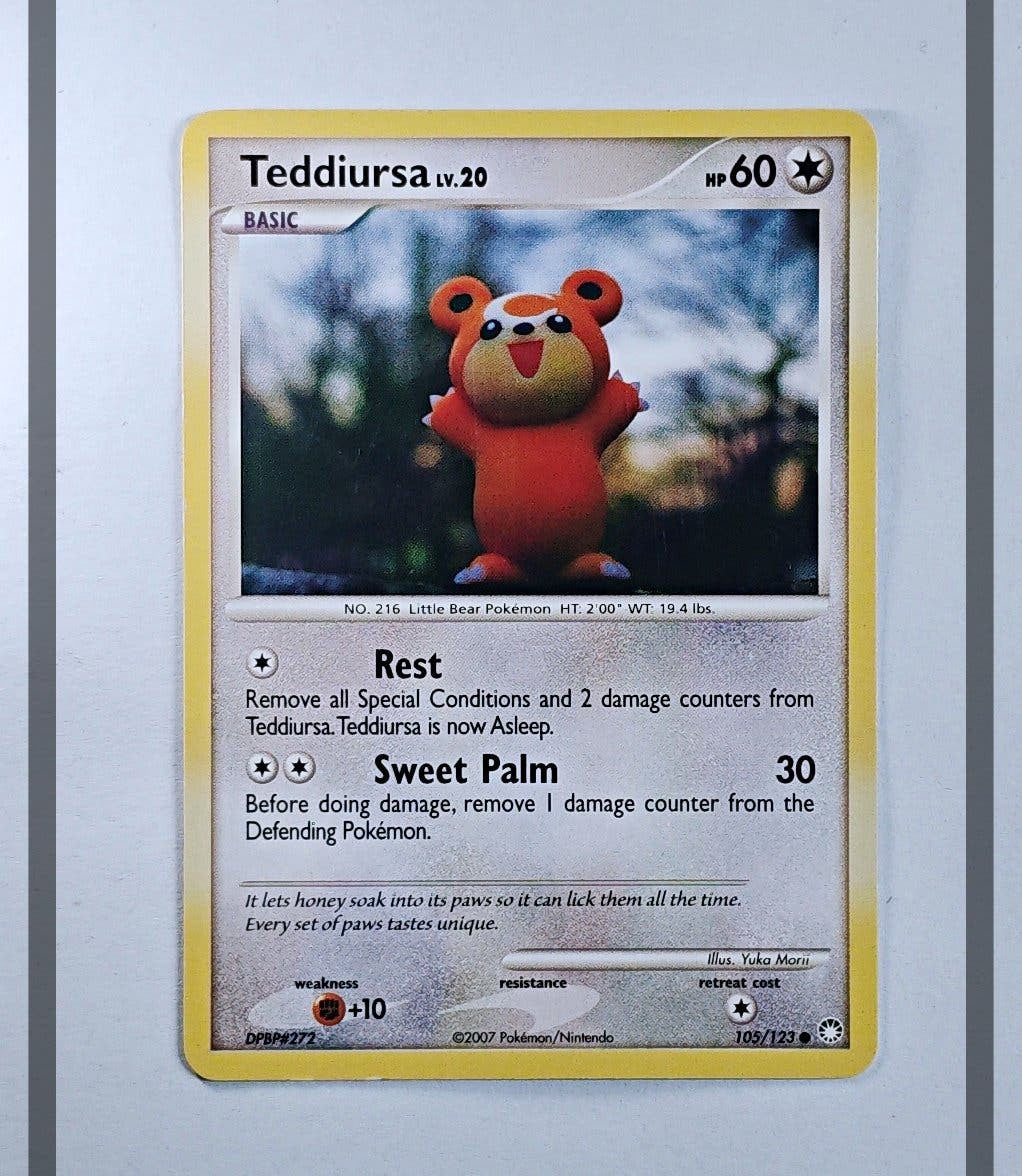 Teddiursa Lv.20 105/123 MT Pokemon ENG-NM