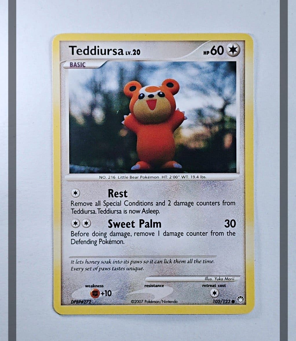Teddiursa Lv.20 105/123 MT Pokemon ENG-LP