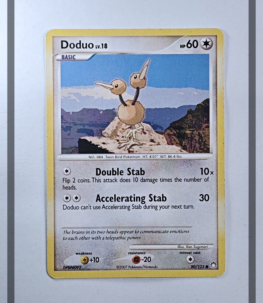 Doduo Lv.18 80/123 MT Pokemon ENG-LP
