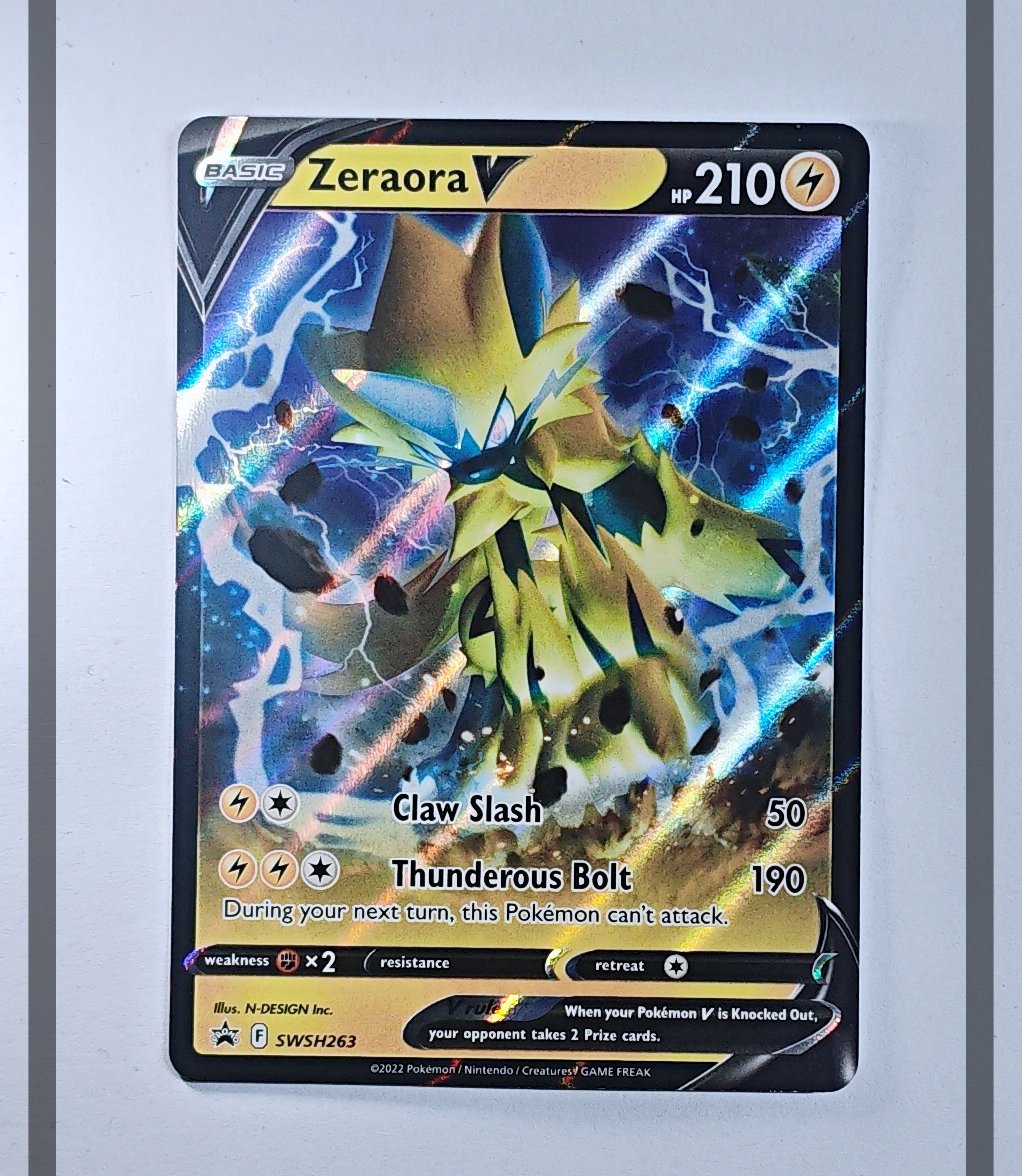 Zeraora V SWSH263 Promo Pokemon ENG-NM