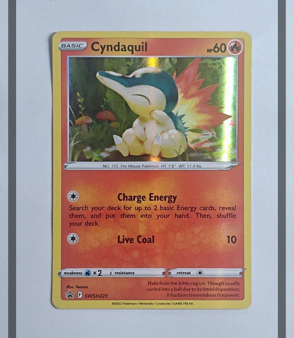 Cyndaquil SWSH221 Promo Pokemon ENG-NM