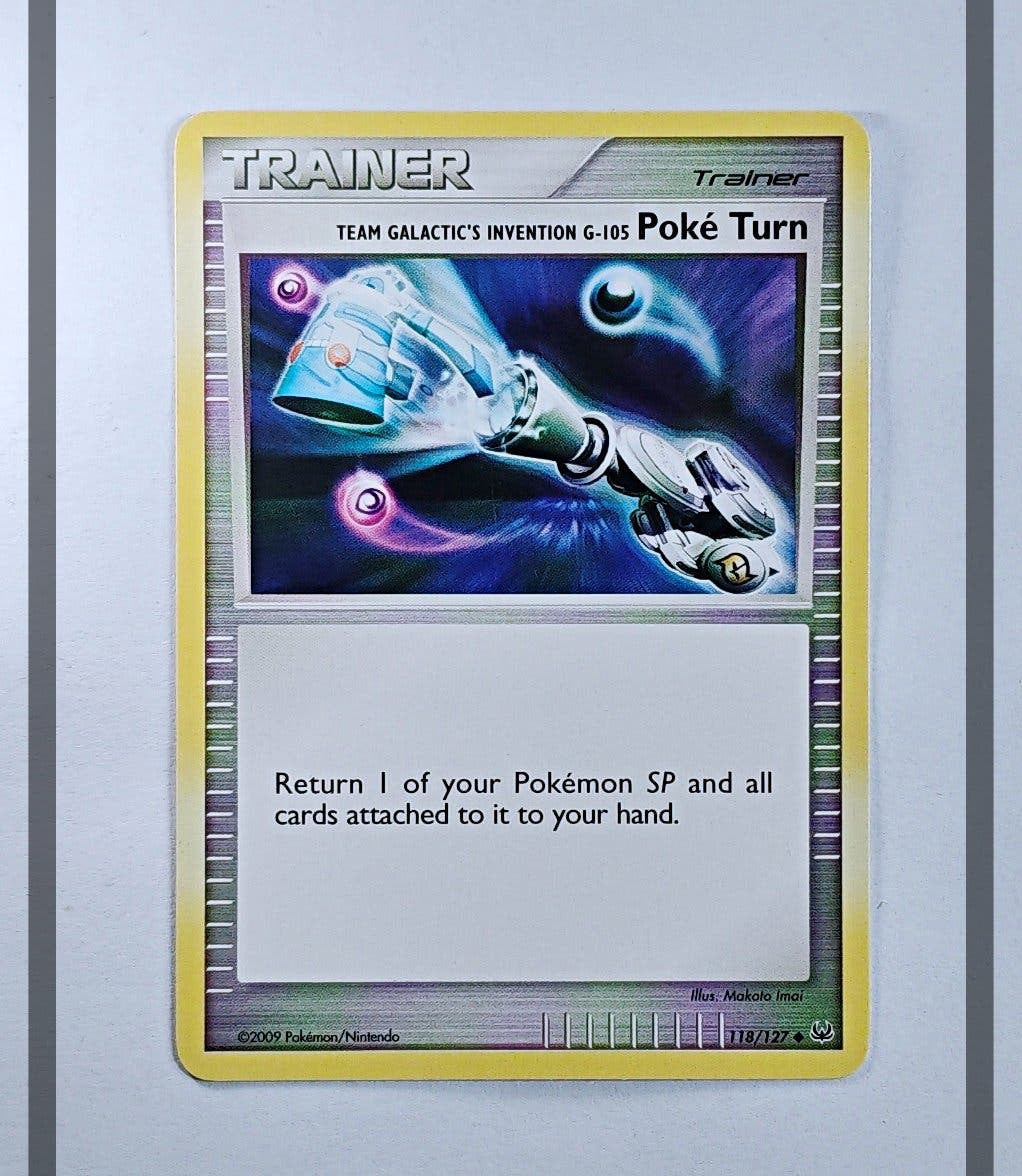 Team Galactic's Invention G-105 Poké Turn 118/127