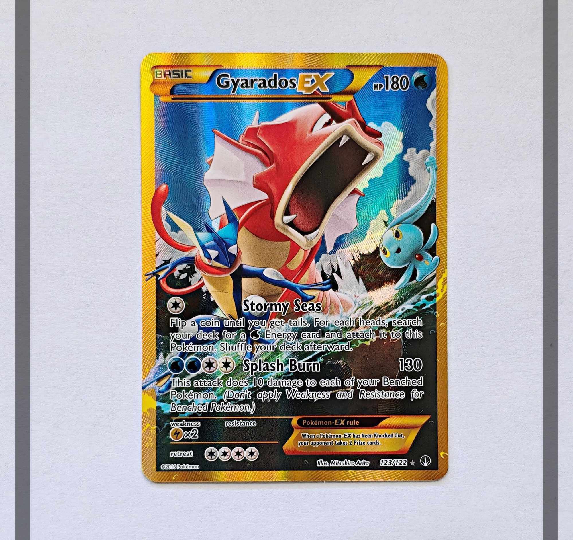 Gyarados Ex 123/122 BKP Pokemon ENG-NM