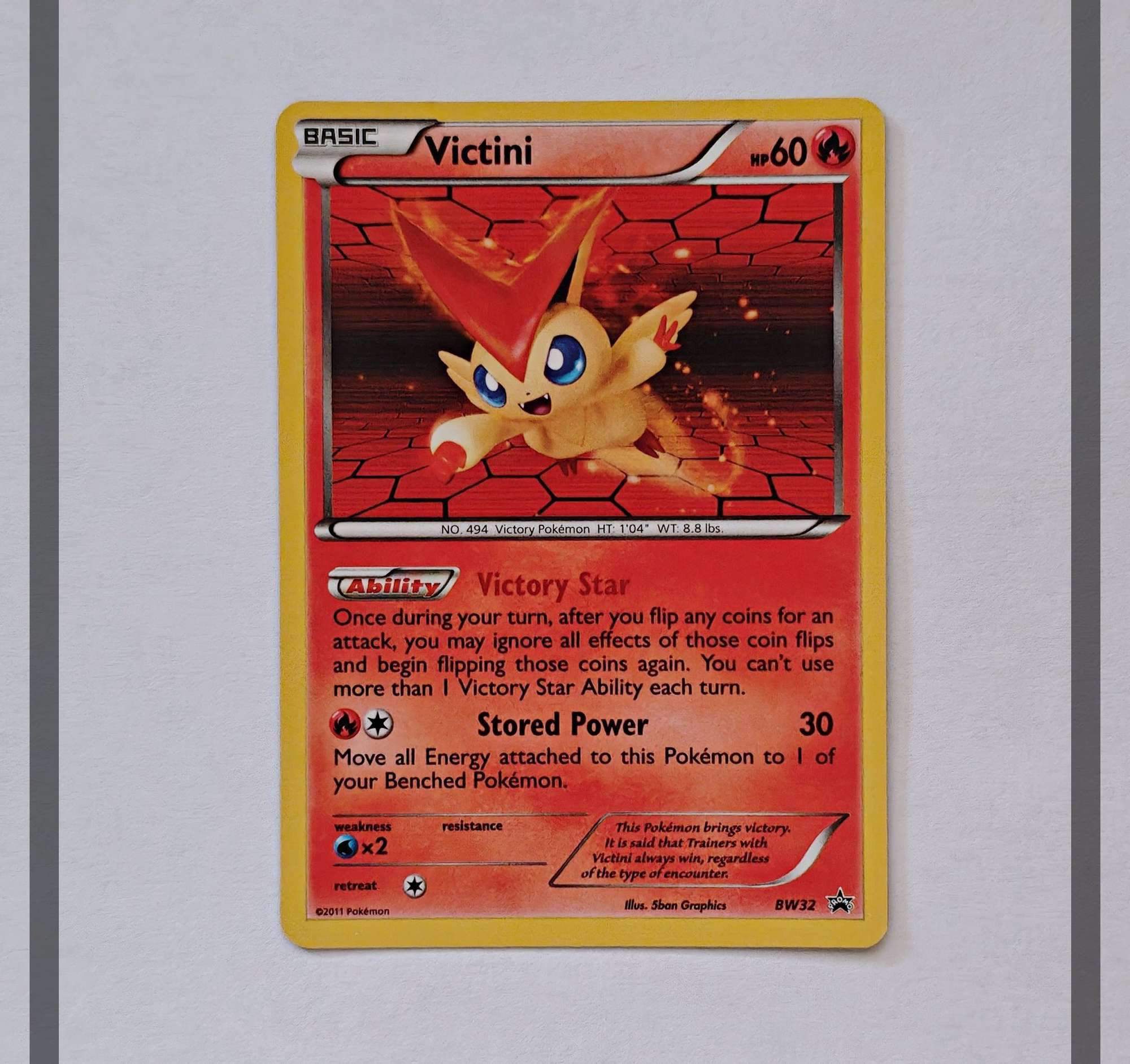 Victini BW32 Promo Pokemon ENG-NM