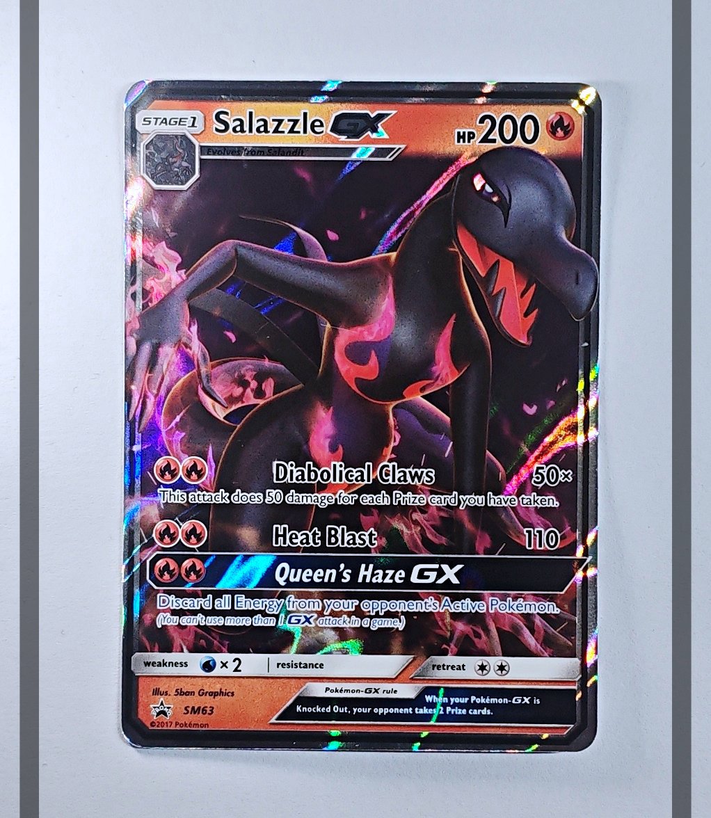 Salazzle Gx SM63 Promo Pokemon ENG-NM