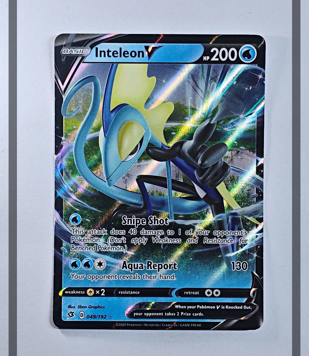 Inteleon V 049/192 RCL Pokemon ENG-NM