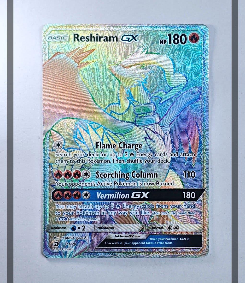 Reshiram Gx 71/70 DRM Pokemon ENG-NM