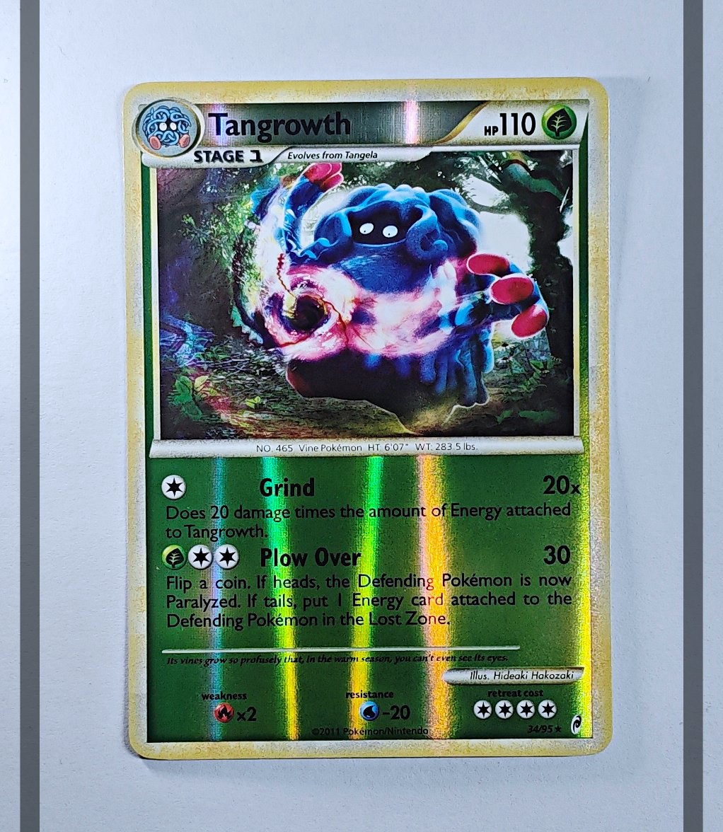 Tangrowth 34/95 CL Reverse Holo Pokemon ENG-NM