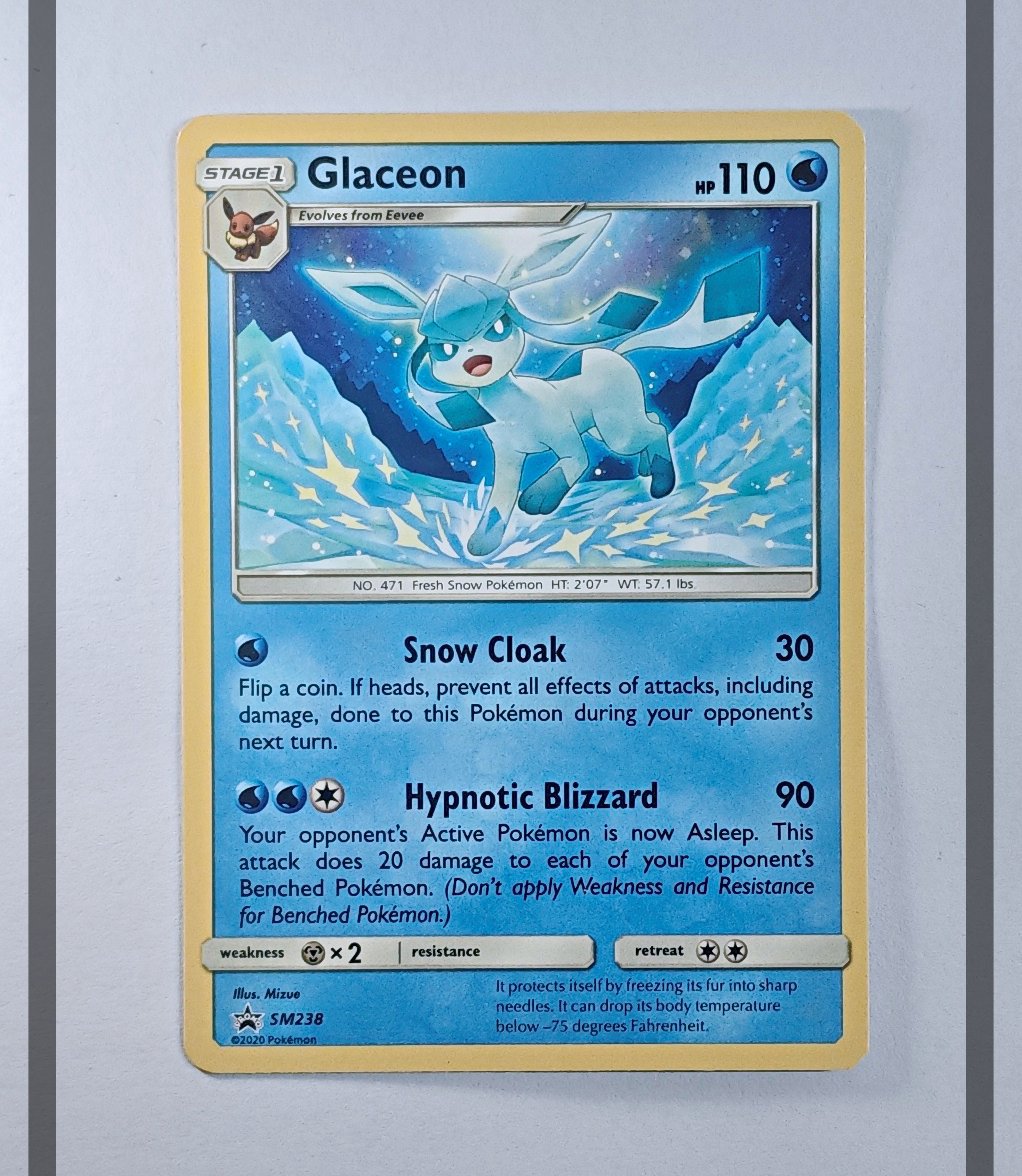 Glaceon SM238 Promo Pokemon ENG-NM